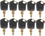 Cat Keys Replacement for Cater-Pillar Heavy Equipment 5P8500 (Pack of 10)