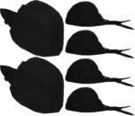 6Pcs Black Chef Hats for Men and Women Breathable Cotton Cooking Caps Adjustable Kitchen Chef Bandanas for Restaurant BBQ and Catering