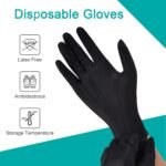 Schneider Vinyl Synthetic Exam Gloves, 4 Mil, Latex Free Disposable Gloves for Medical, Cooking, Cleaning, and Food Prep - Image 3