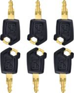 6PCS 5P8500 Cat Keys Ignition Keys Replacement for Cater-Pillar Heavy Equipment Loaders Excavators Dozers 0964753 0966198 8V4404 9G2777 980K 980H 416C 248B - Image 2