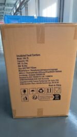 VEVOR Insulated Food Pan Carrier, 95 Qt Hot Box for Catering, LLDPE Food Box Carrier w/Double Buckles, Front Loading Food Warmer w/Handles, Stackable End Loader for Restaurant, Canteen, etc. Black - Image 11