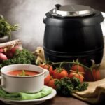 Winco Electric Soup Warmer, 10.5-Quart,Black - Image 3