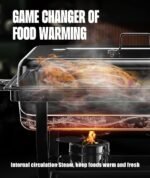 Chafing Dishes for Buffet 4 Pack, 9QT [No Fingers Cut] Roll Edge Designed Chafing Dish Buffet Set [Mirror-Like Polished Finish] Food Warmers for Parties, Birthday, Holiday Parties, Church Events, etc - Image 3