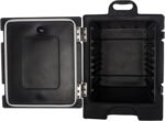 Carlisle FoodService Products Insulated Food Pan Carrier and Warmer, Front-Loading with Handles, Holds 5 Full or 10 Half 2.5" Pans (Sold Separately) with Rugged PE Shell and PU Insulation, Black - Image 11