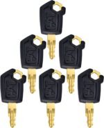 6PCS 5P8500 Cat Keys Ignition Keys Replacement for Cater-Pillar Heavy Equipment Loaders Excavators Dozers 0964753 0966198 8V4404 9G2777 980K 980H 416C 248B - Image 4