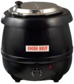 Winco Electric Soup Warmer, 10.5-Quart,Black - Image 2