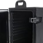 Carlisle FoodService Products Insulated Food Pan Carrier and Warmer, Front-Loading with Handles, Holds 5 Full or 10 Half 2.5" Pans (Sold Separately) with Rugged PE Shell and PU Insulation, Black - Image 8