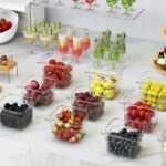 12 Pack Plastic Food Pan with Lid 1/6 Size 4 Inch Deep Restaurant Clear Food Storage Containers Polycarbonate Commercial Hotel Pans for Fruits Vegetables Beans Corns (12 PCS, 4'' Deep) - Image 5