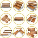 Manspdier 3 Tier Cupcake Stand & Towers Serving Tray for Party, Acacia Wooden Dessert Table Display Set, Decorative Tiered Decor Small Chees Charcuterie Boards Rustic Wood Platters Trays, (A010) - Image 8