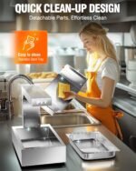 PYY French Fry Warmer - Commercial Food Heat Lamp Food Warmer Light 122°F Free-Standing Warming Fry Dump Station Countertop Fries Warmer Commercial Food Warmer for Chips Churros Buffet Restaurant - Image 6