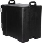 Carlisle FoodService Products Insulated Food Pan Carrier and Warmer, Front-Loading with Handles, Holds 5 Full or 10 Half 2.5" Pans (Sold Separately) with Rugged PE Shell and PU Insulation, Black - Image 13